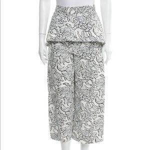 Balenciaga high waist cropped pants